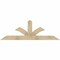Ekena Millwork Richland Rough Sawn Timber Gable Bracket, Douglas Fir, 84"W x 28"H x 4"D x 6"F, 8/12 Pitch GBW084X28X0406RIC00RDF - alternate 1